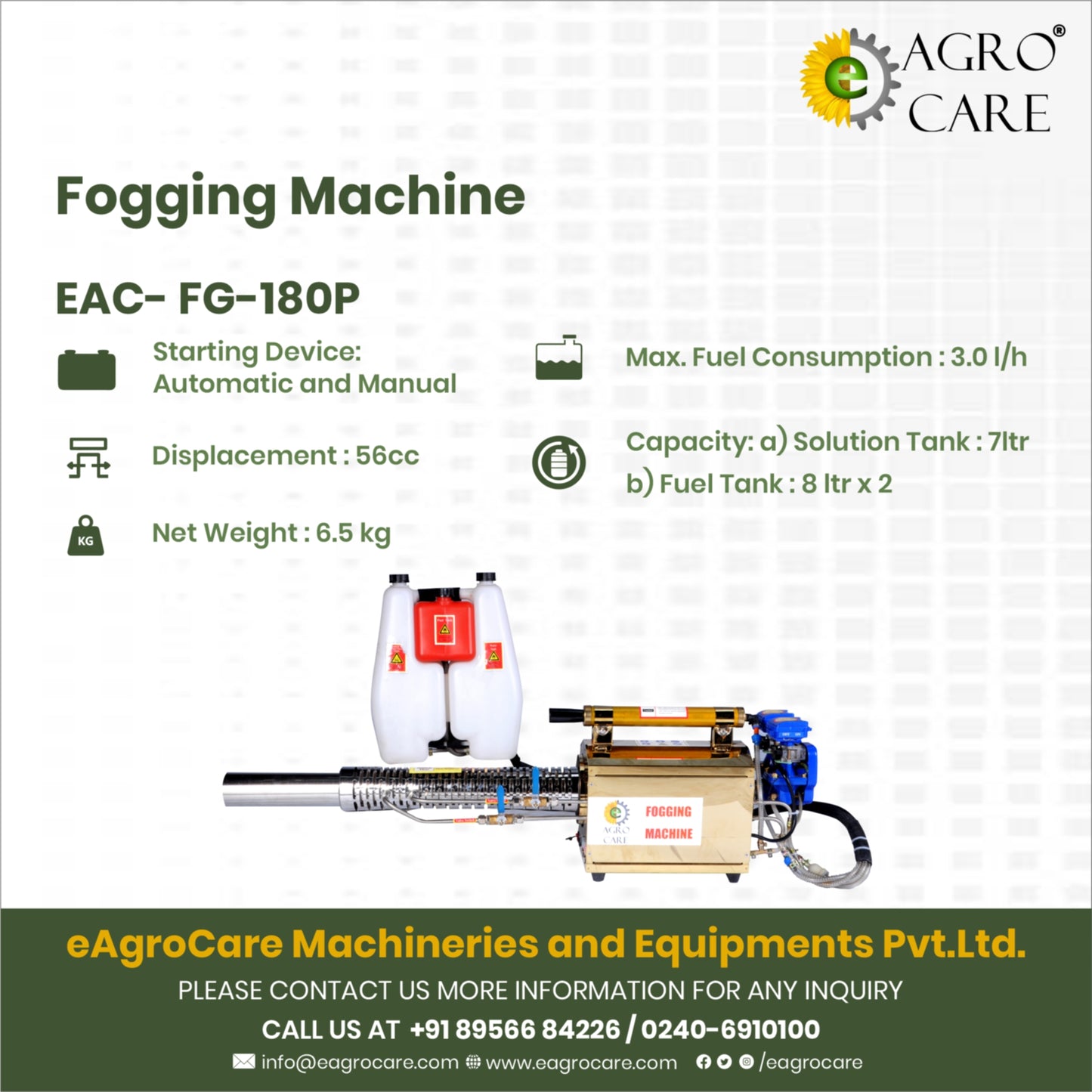 Fogging Machine (EAC-FG-180P)