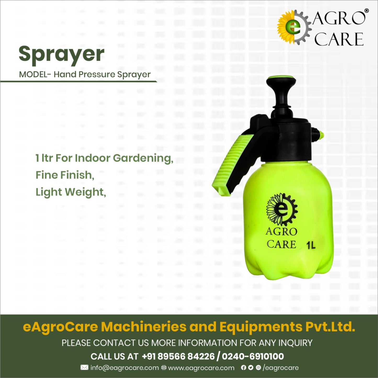 Hand Pressure Sprayer (1 Ltr)