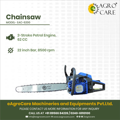 Chainsaw (2 Stroke, 62 CC)