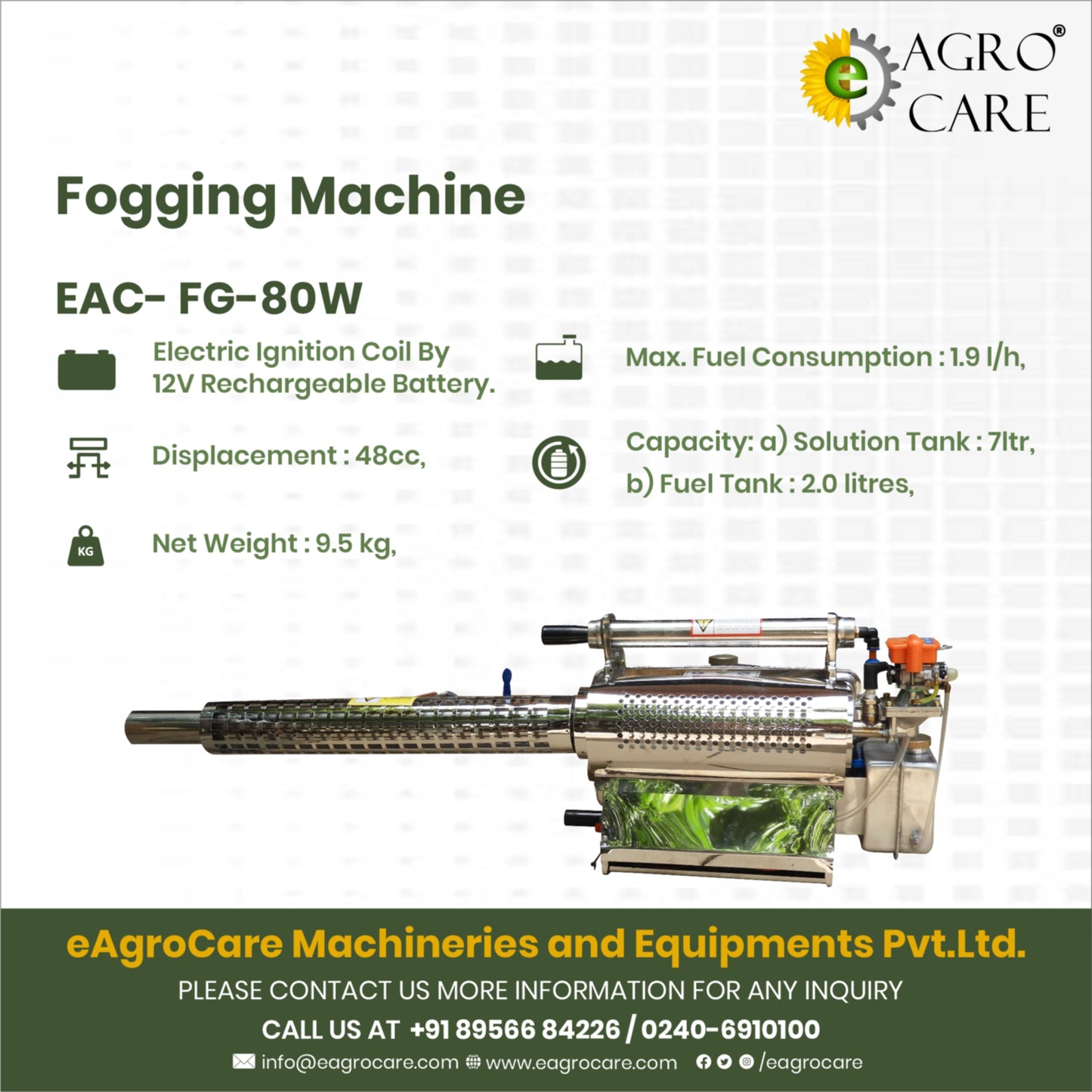 Fogging Machine (EAC-FG-80W)